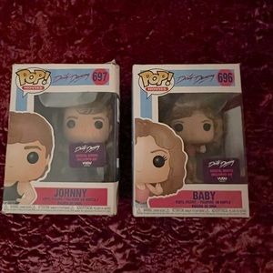 Funko Pops - Johnny&Baby - Dirty Dancing - #696 & #697